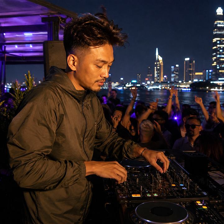 DJ TRUNG KIÊN biểu diễn